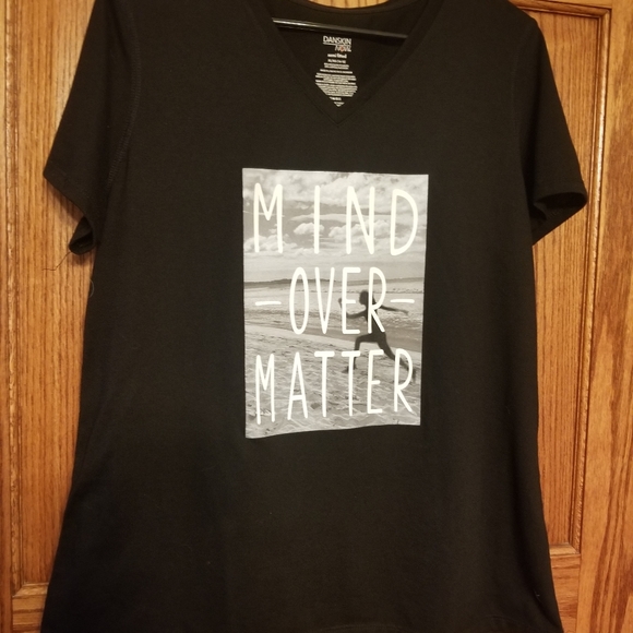 Danskin Logo "Mind over Matter" Tee - Picture 2 of 3